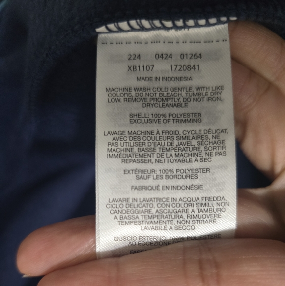 NWT Columbia Kids' Blue Fleece Jacket - Picture 6 of 10